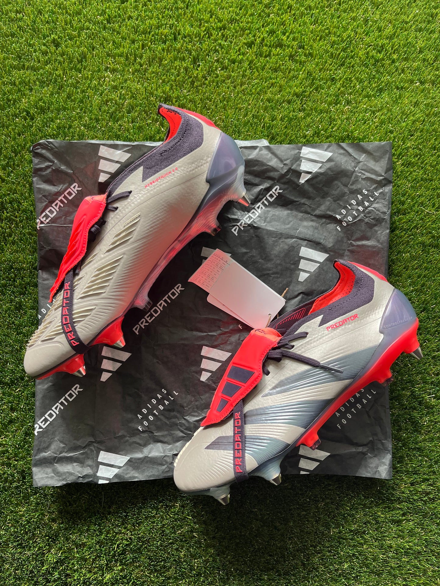 Adidas Predator Elite Tongue FG Platinum/Black/Carbon