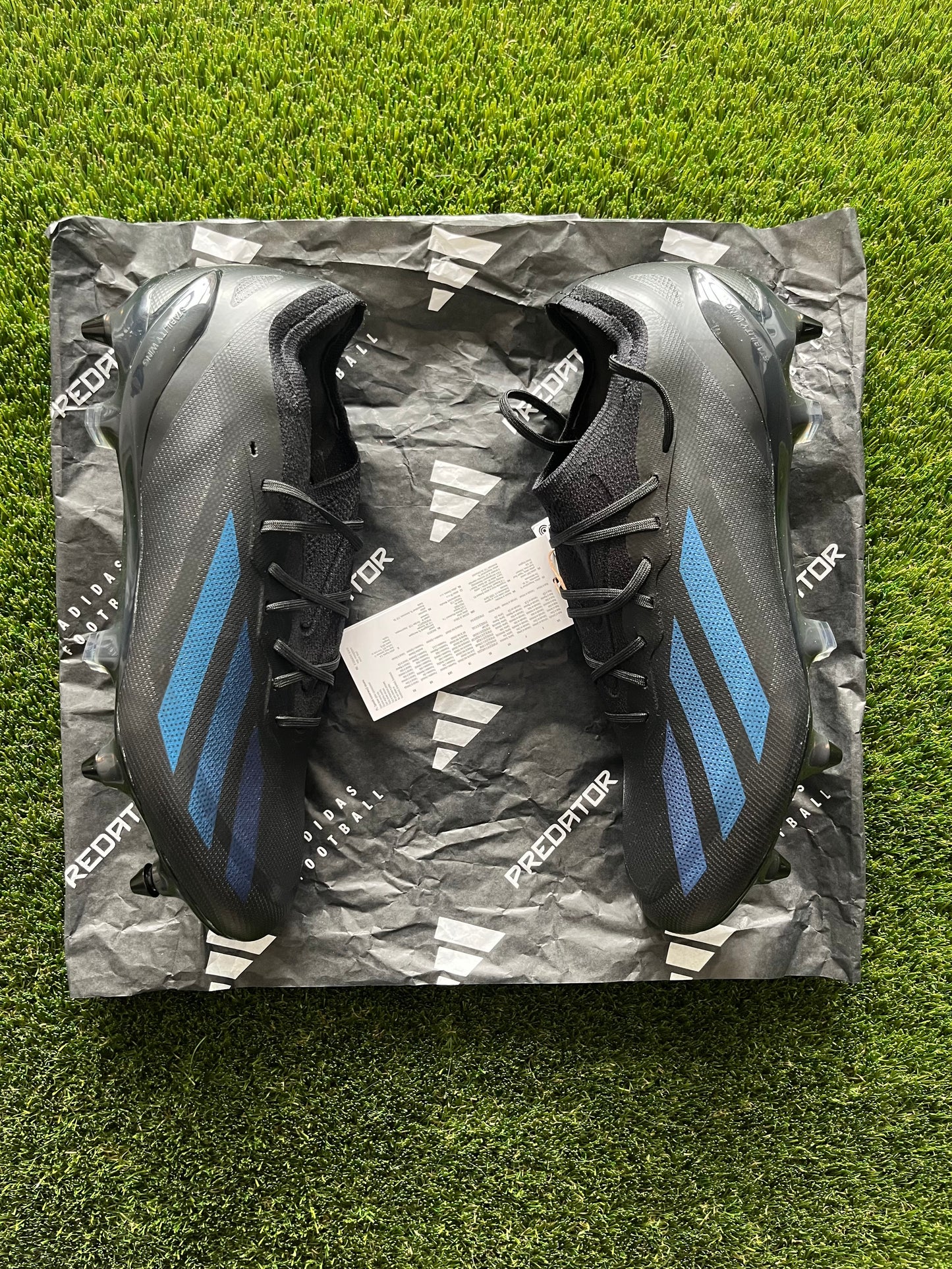 Adidas X Crazyfast Laceless Elite Soft Ground Black/Blue