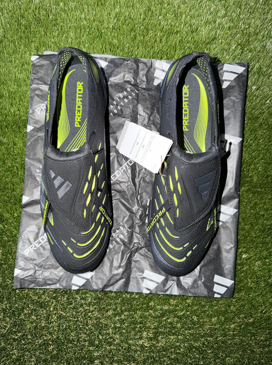 Adidas Predator Elite Tongue FG Black / Lucid Lemon