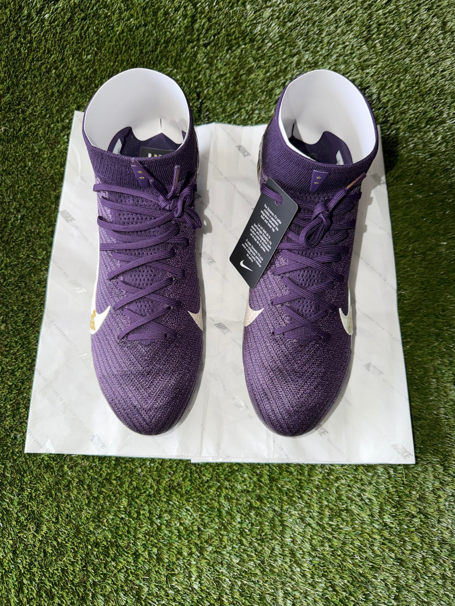 Nike Air Zoom Mercurial Vapor Elite Mbappe Firm Ground Purple