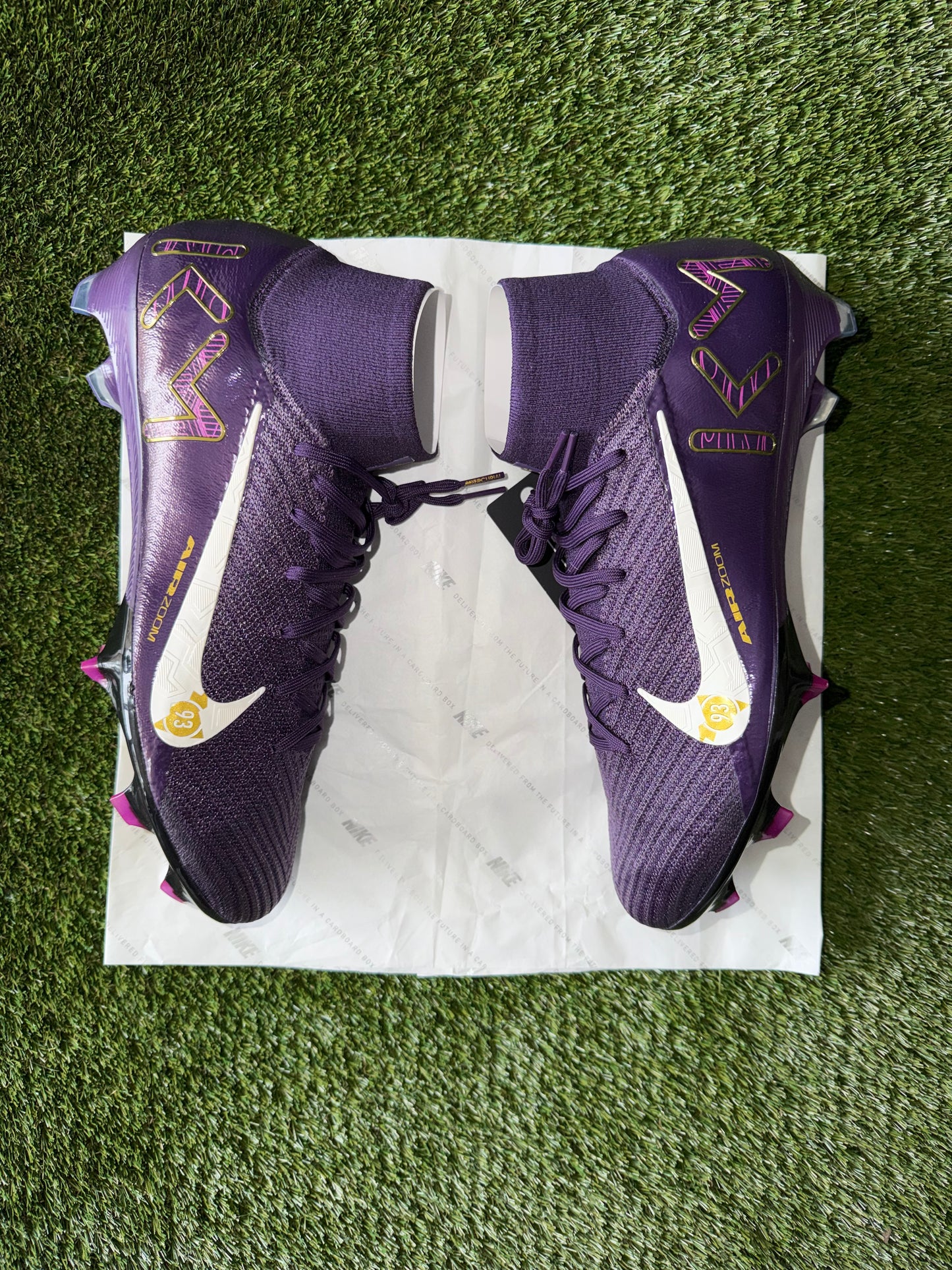 Nike Air Zoom Mercurial Vapor Elite Mbappe Firm Ground Purple