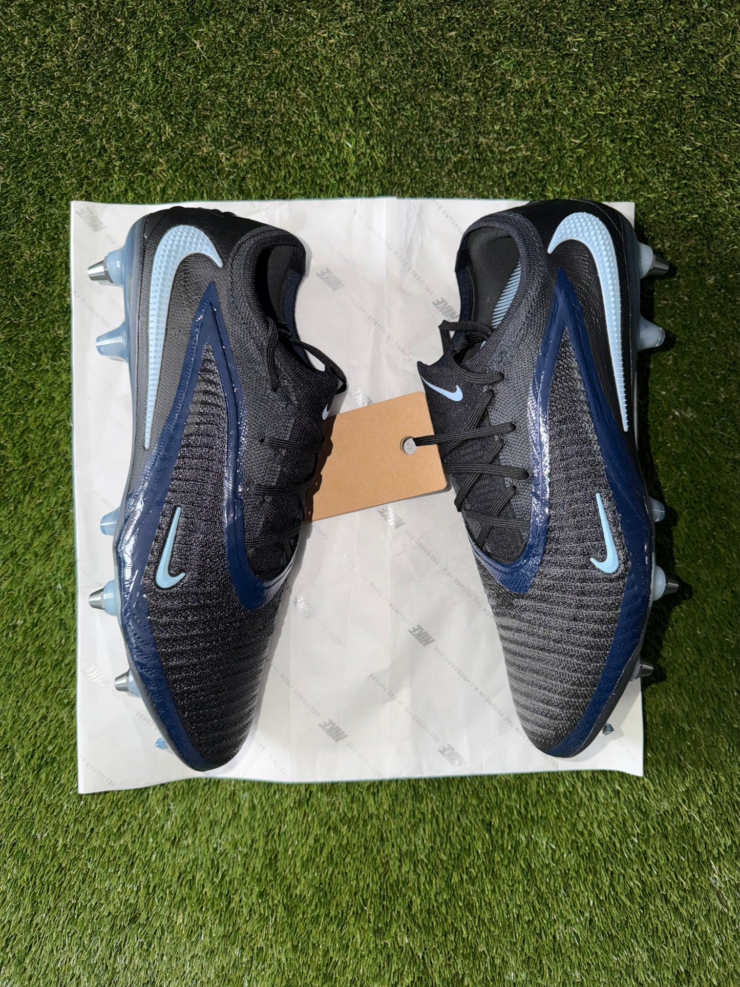 Nike Phantom 6 Elite Low SG-PRO Black / Ice Blue