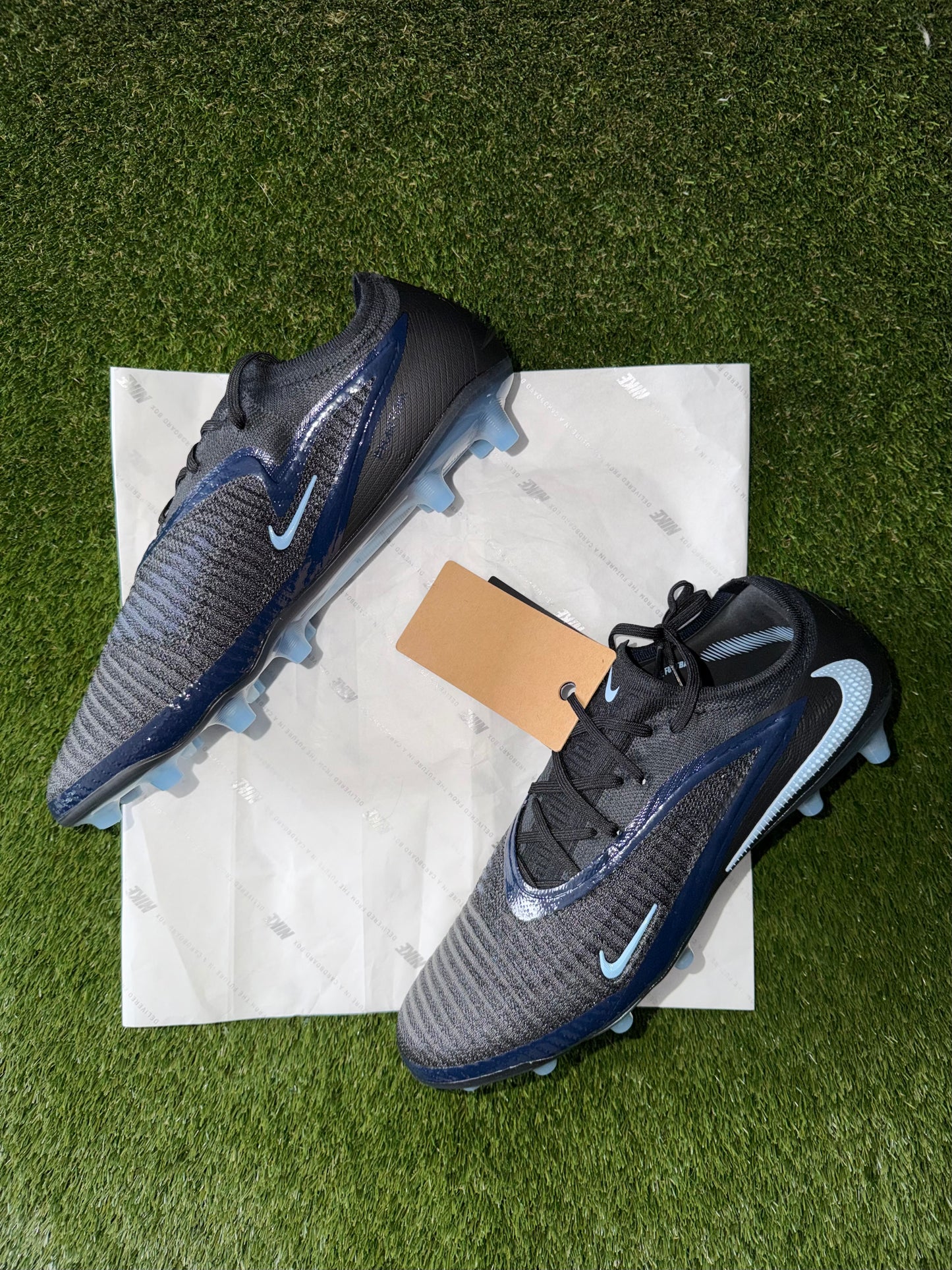 Nike Phantom 6 Elite Low AG-PRO Black / Ice Blue