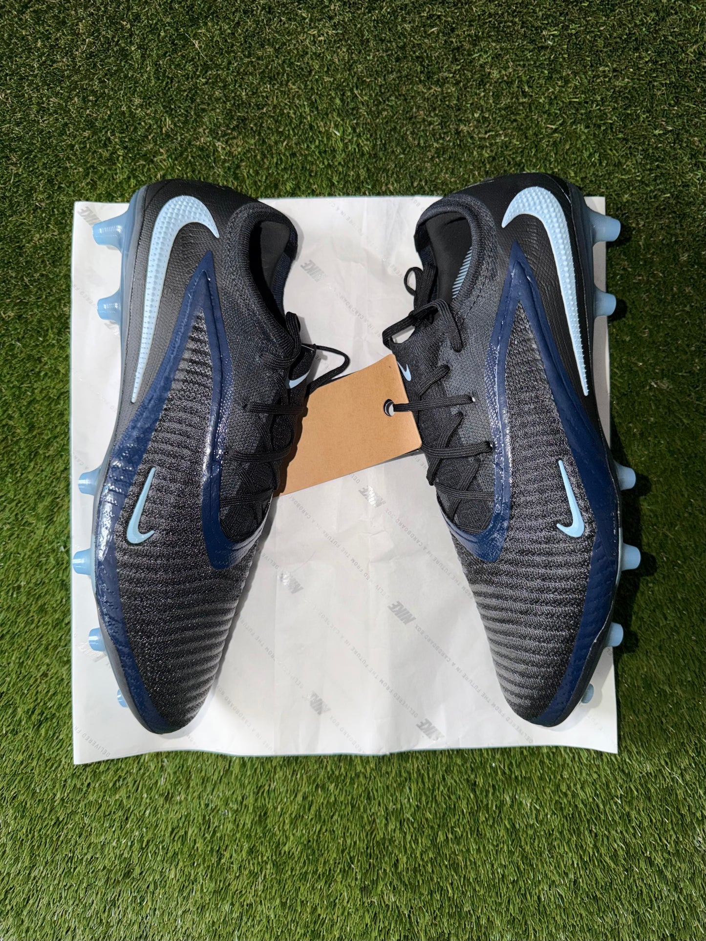 Nike Phantom 6 Elite Low AG-PRO Black / Ice Blue