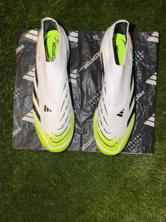 Adidas Predator Elite Laceless FG White / Black / Lemon