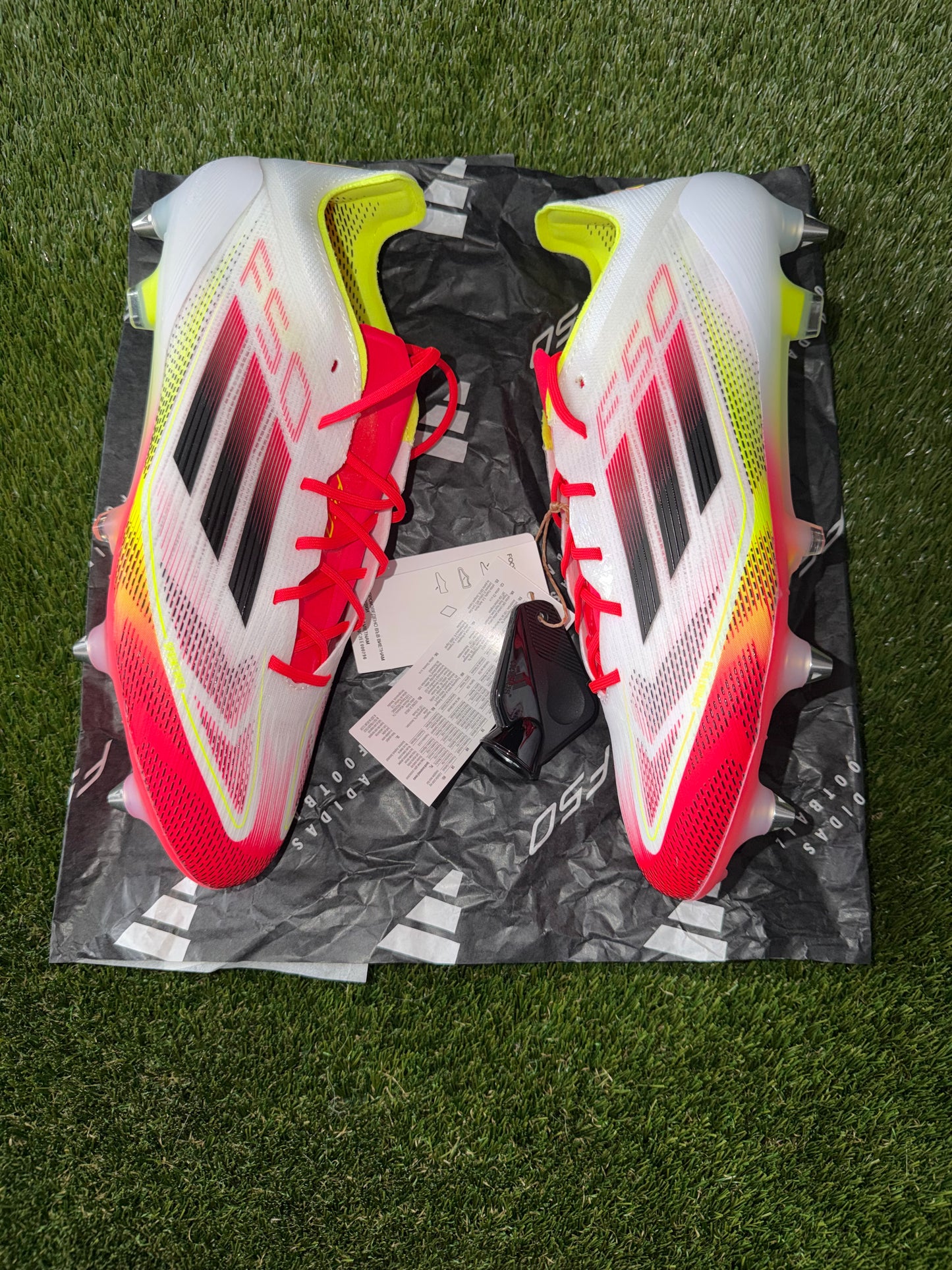 Adidas F50 Elite SG Laced Solar Pack Red / Yellow