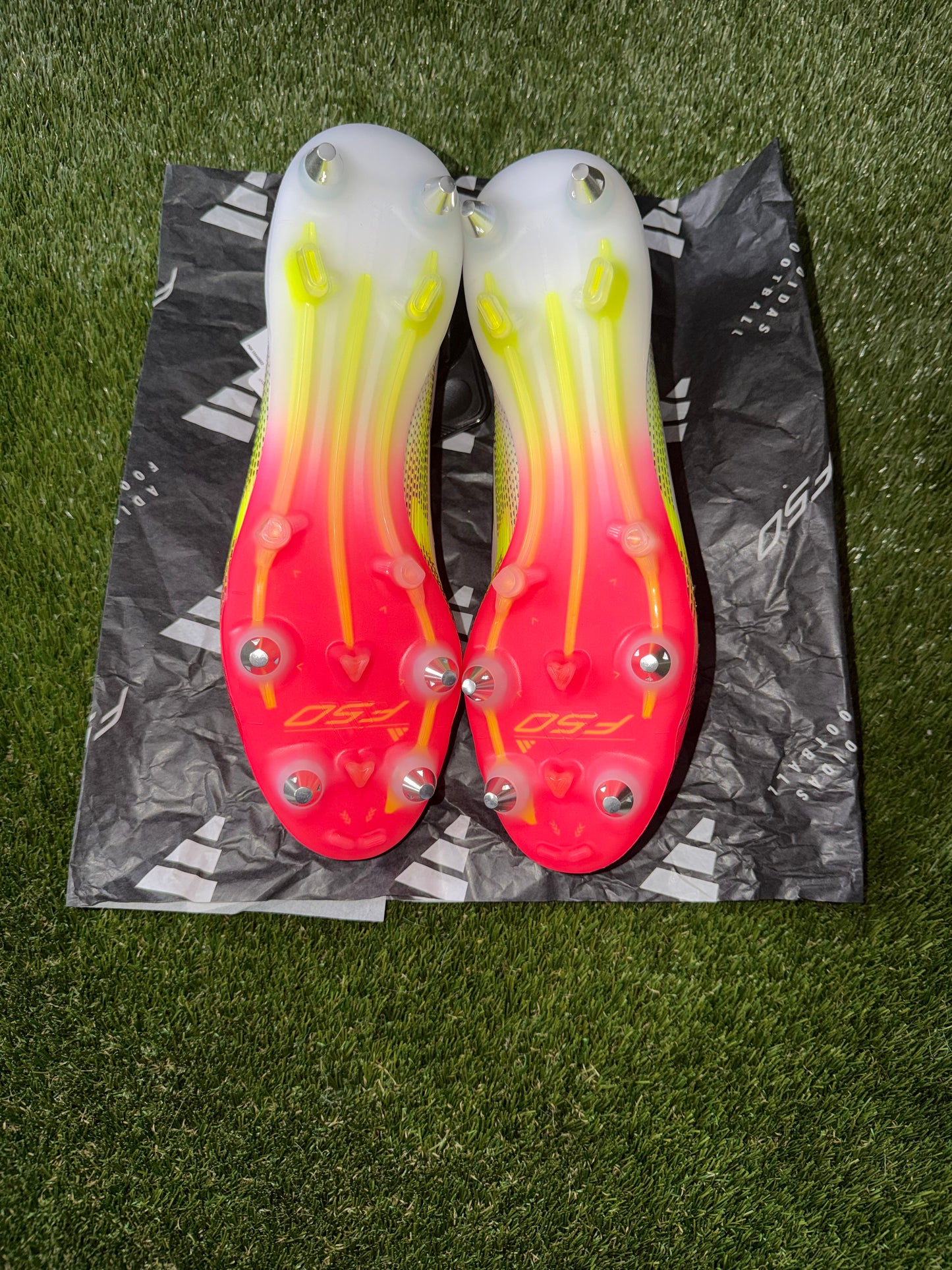 Adidas F50 Elite SG Laced Solar Pack Red / Yellow