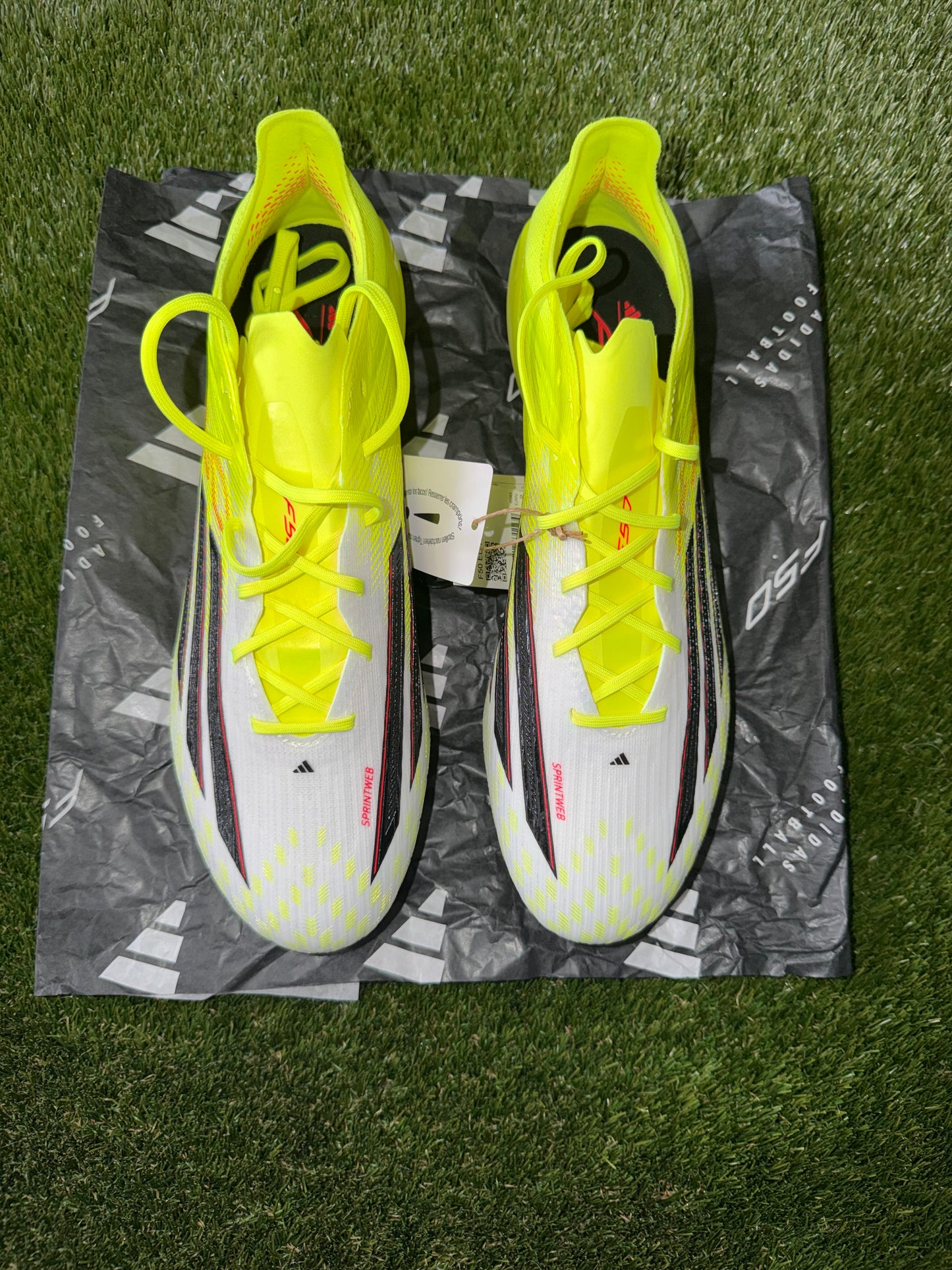 Adidas F50 Elite SG Solar Yellow / Black / White