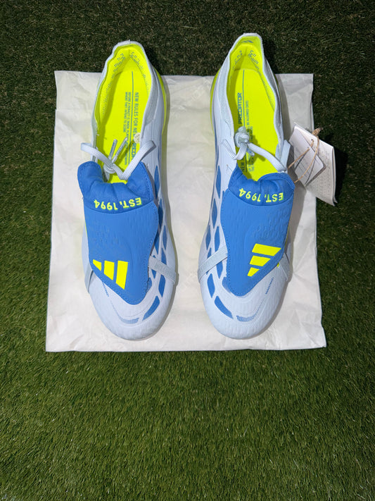 Adidas Predator Elite FT Firm Ground Sky Blue Solar Yellow