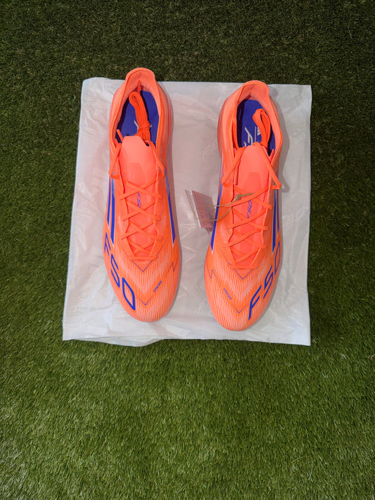 Adidas F50 Elite Laced Firm Ground Orange Blue